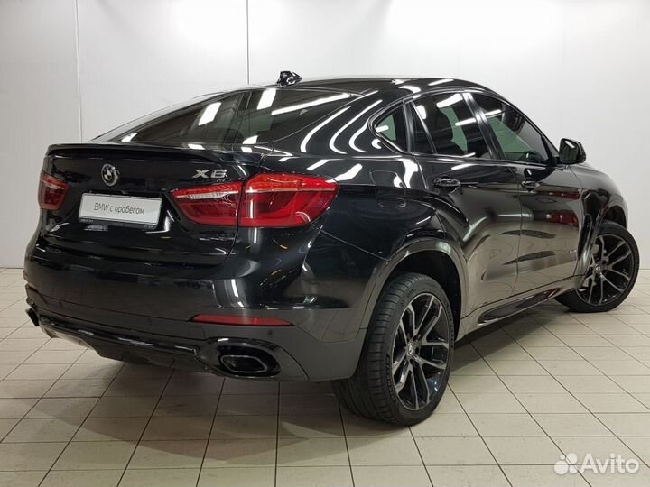 BMW X6 3 AT, 2017, 63 564 км