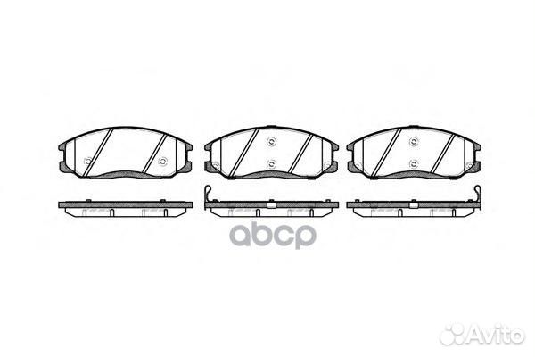 771 02 D13024M-01Y12-52001M колодки дисковые