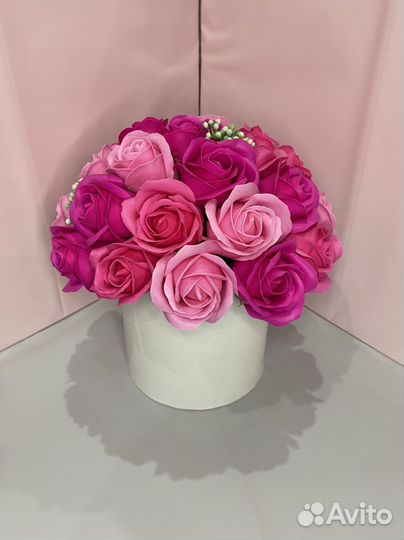 Мыльные розы, букеты из мыльных роз