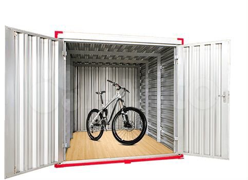 Хранение велосипедов и самокатов в боксе на складе