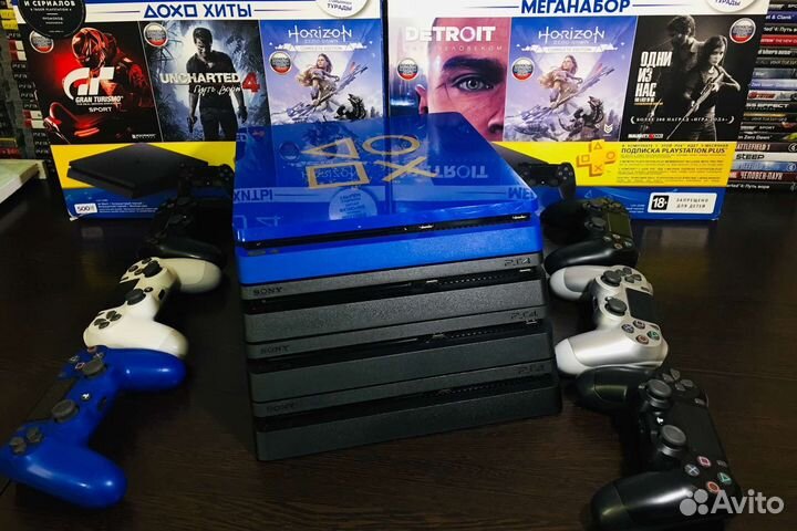 Sony ps4+прошита+9000 игр бесплатно