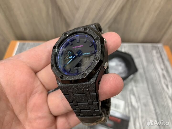 Custom Casio G-Shock GA-2100VB-1AER (Новые)