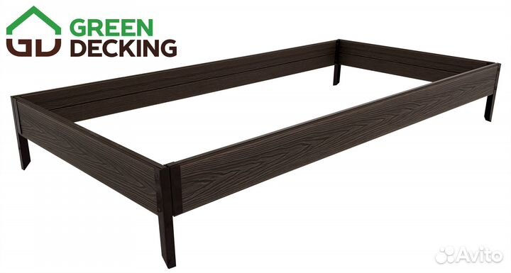 Грядки из дпк для цветов