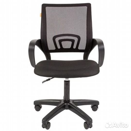 Кресло офисное Easy Chair 304 LT черное (сетка/тка