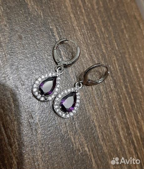 Серебряные серьги s 925