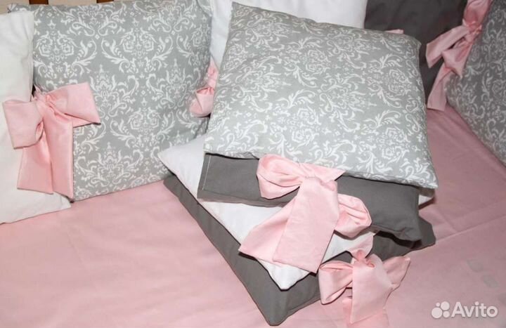 Бортики в детскую кроватку