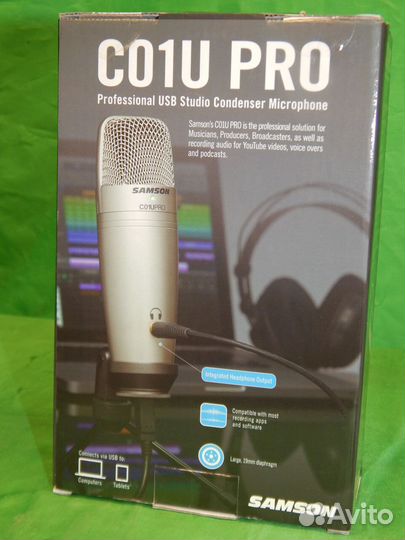 Samson Микрофон samson c01u pro