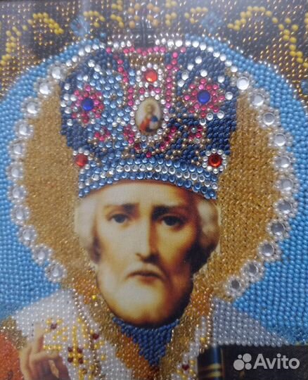 Иконы вышитые бисером, ручная работа