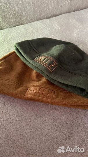 Тактическая флисовая шапка 5.11 (песочный)