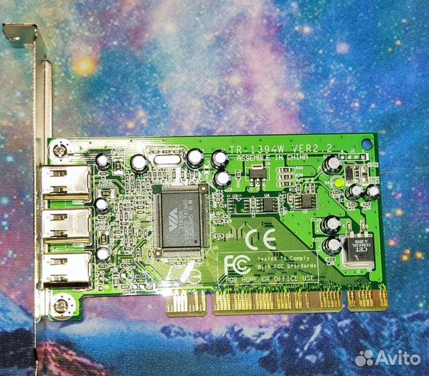 PCI контроллер FireWire