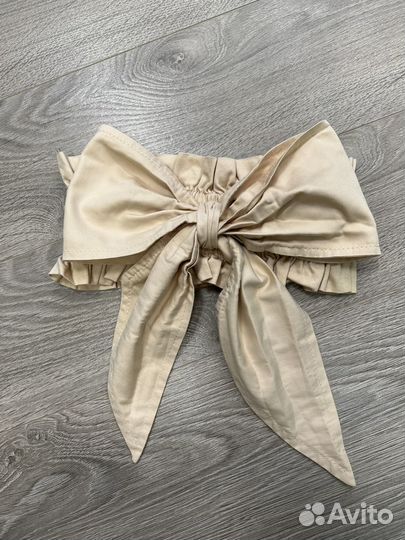 Новый бант на резинке для конверта на выписку