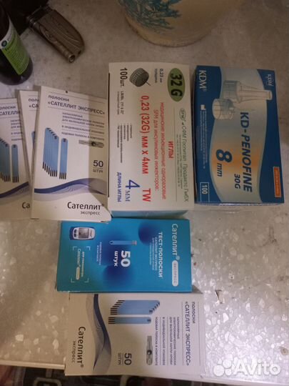 Тест полоски для глюкометра