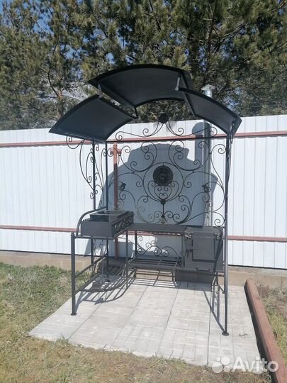 Мангал кованный