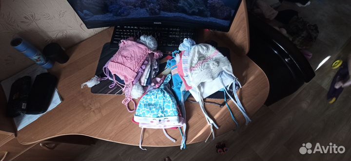 Шапка детская для девочки пакетом