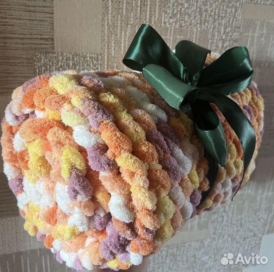 Плед пуффи детский плюшевый