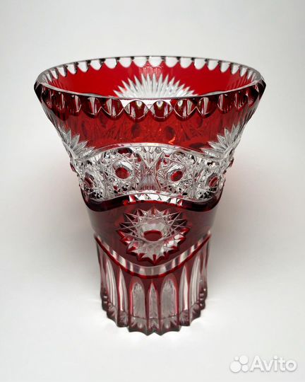 Вазочка для цветов немецкий хрусталь