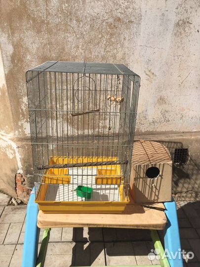 Клетка для средних и крупных попугаев