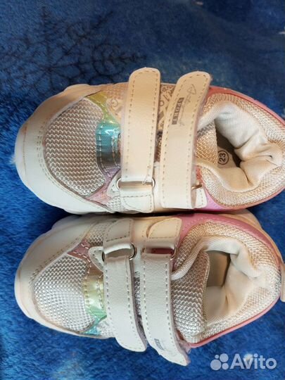 Кроссовки детские для девочек 24 размер