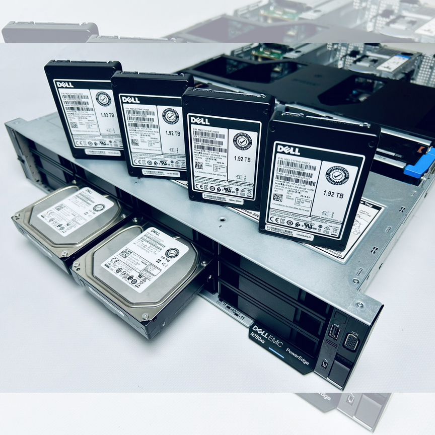 [R750XS] Сервер Dell Poweredge 12lff 2sff H755 R750xs
