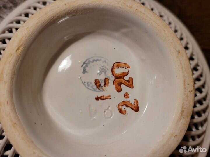 Сухарница фарфоровая СССР