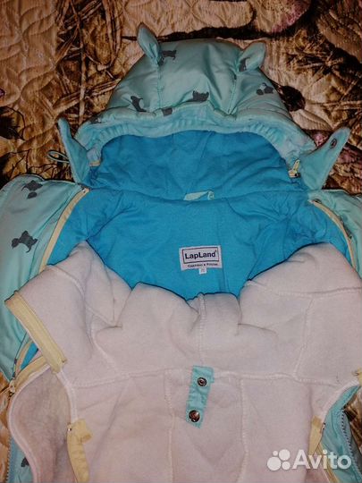 Комбинезон трансформер детский зима-весна