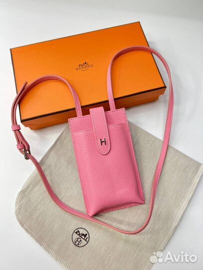 Сумка hermes для телефона