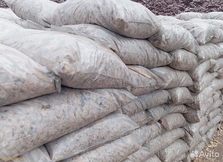 Декоративная щепа в удобных мешках