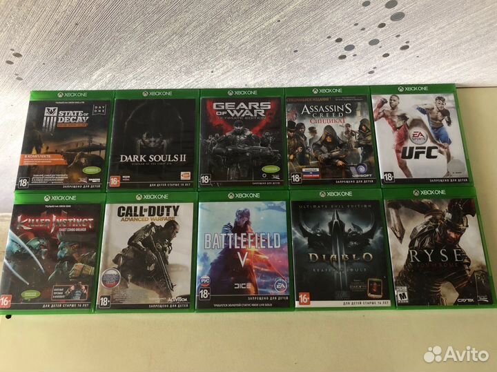 Игры на xbox One