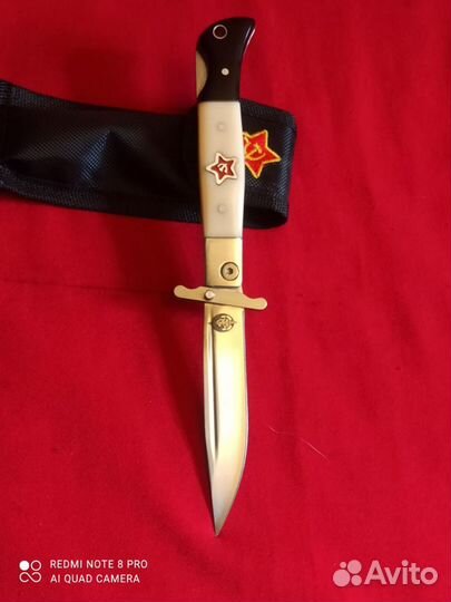 Финка, сталь 95Х18, 440, D-2, Ковка, чехол