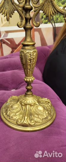 Старинный подсвечник