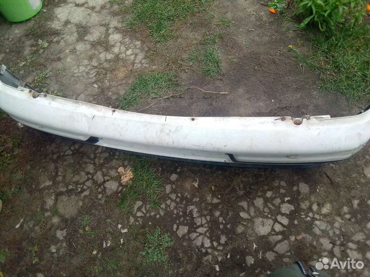 Задний бампер ваз 2112