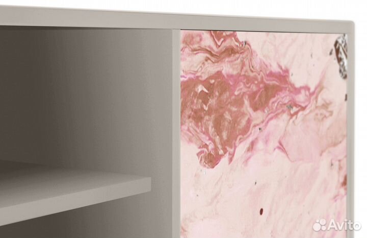 Тв-тумба T2 - Сатин - Cotton Candy