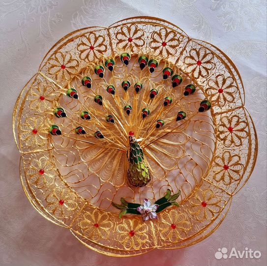 Тарелка коллекционная. Индонезия