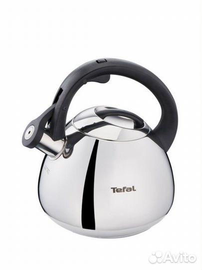 Чайник со свистком 2,7л tefal ss k2481574 новый