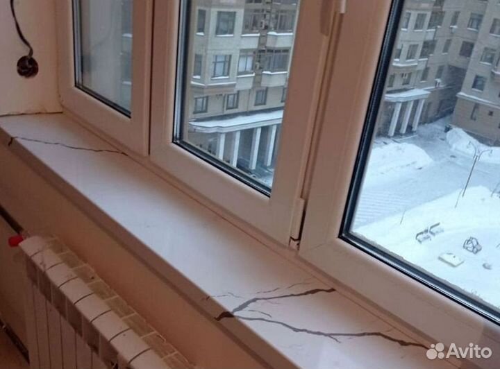 Подоконники из кварца Викостоун