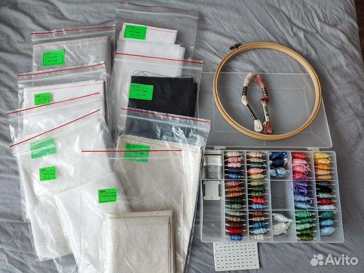 Остатки для вышивки крестиком