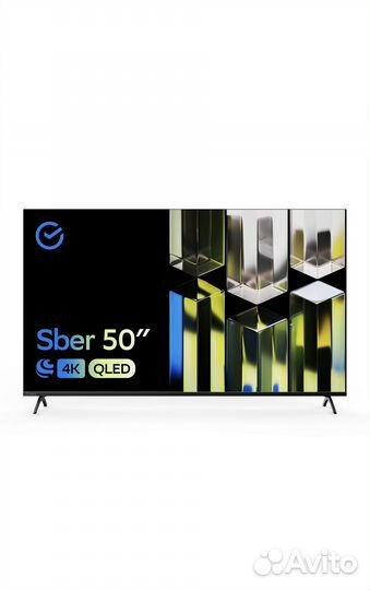 Телевизор Sber SDX-50UQ5230T / qled / 50