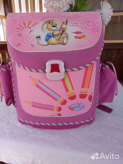 Рюкзак школьный для девочки ортопедический