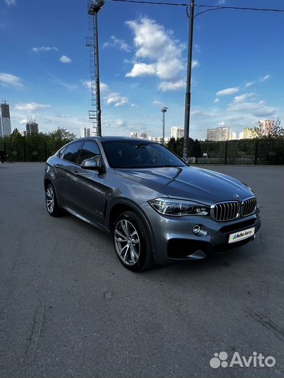BMW X6 3.0 AT, 2017, 49 000 км