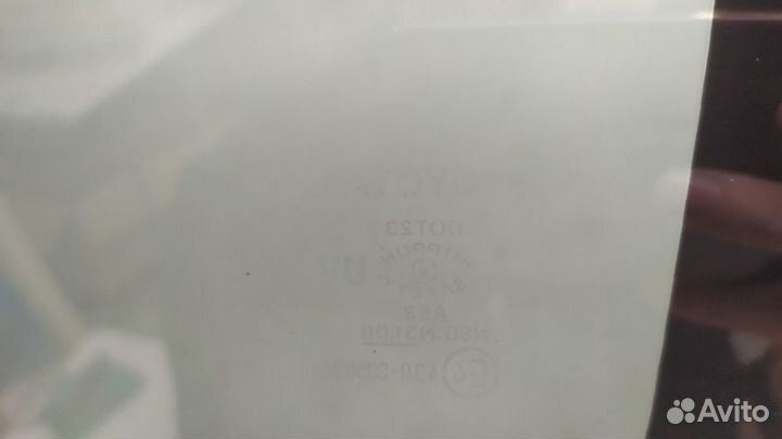 Стекло кузова заднее правое Toyota Rav4 XA40