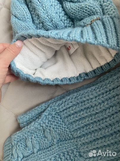 Комплект шапка и шарф