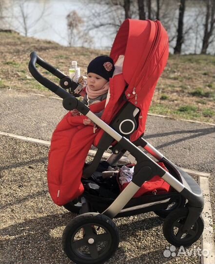 Коляска и все допы stokke trailz