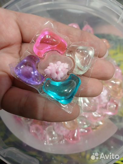 Капсулы для стирки с кондиционером