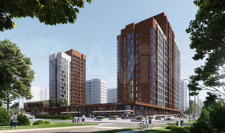 3-к. квартира, 82,1 м², 8/23 эт.