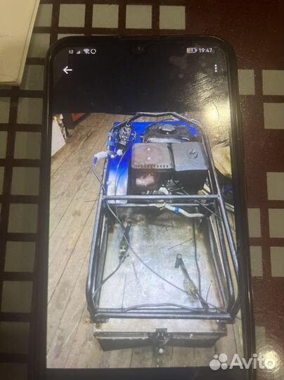 Мотобуксировщик бтс500/380