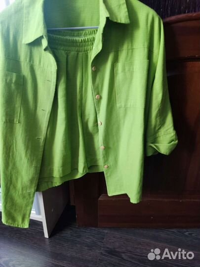 Костюм женский лен 50 52