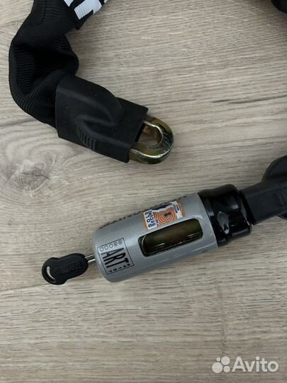 Замок для велосипеда цепь