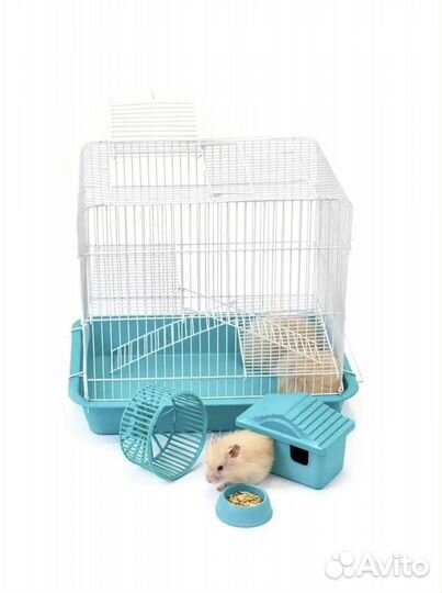 Новая клетка,3 этажа, в упаковке