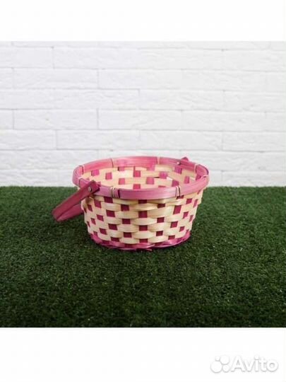 Корзина плетеная, бамбук
