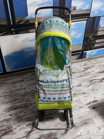 Детские санки-коляска Ника бу